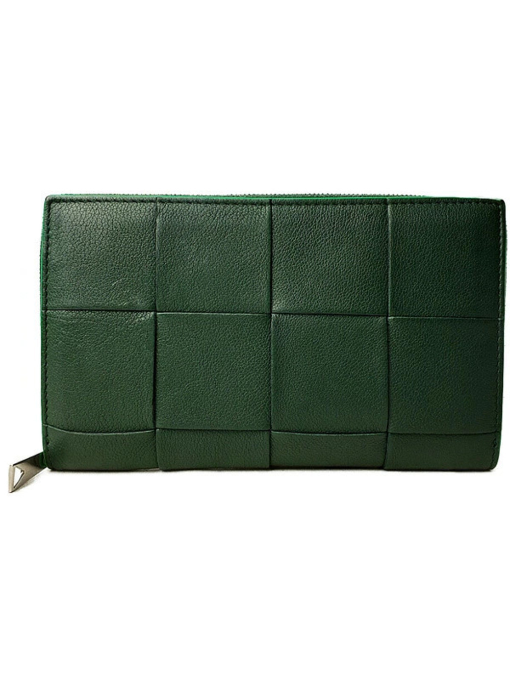 Bottega Veneta Maxi Intrecciato Zip Around Wallet Long